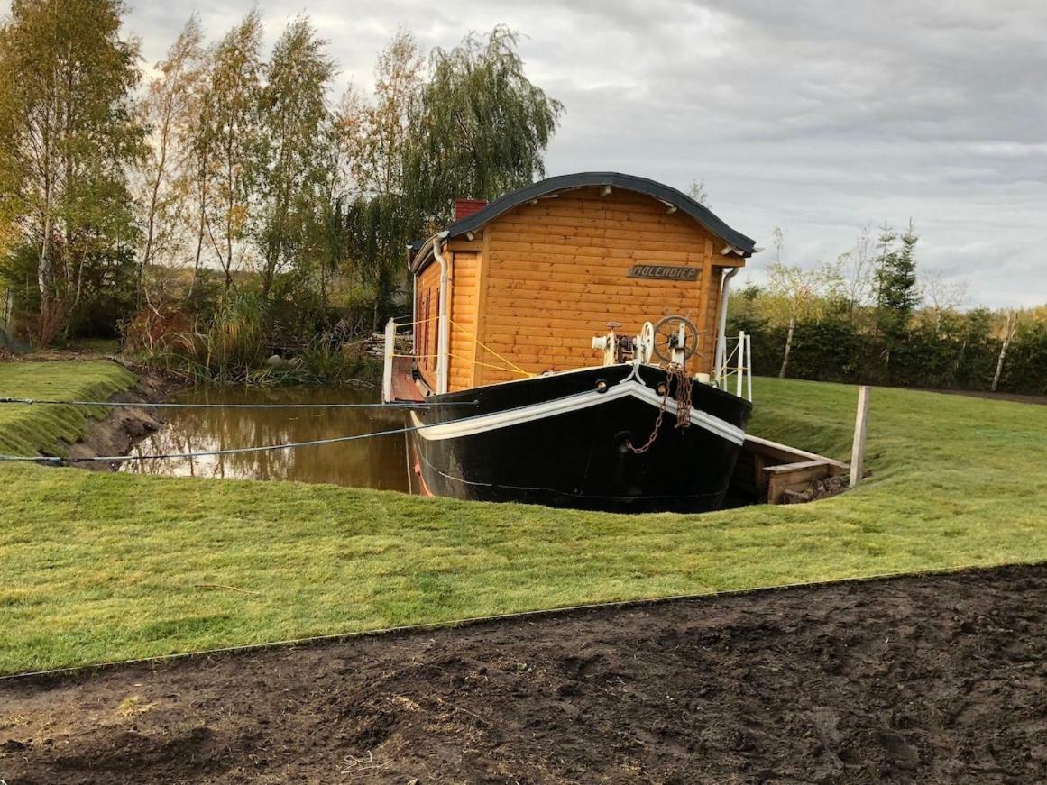 Dutch Hausboat "Molendiep" Built 1909 Mosty ภายนอก รูปภาพ
